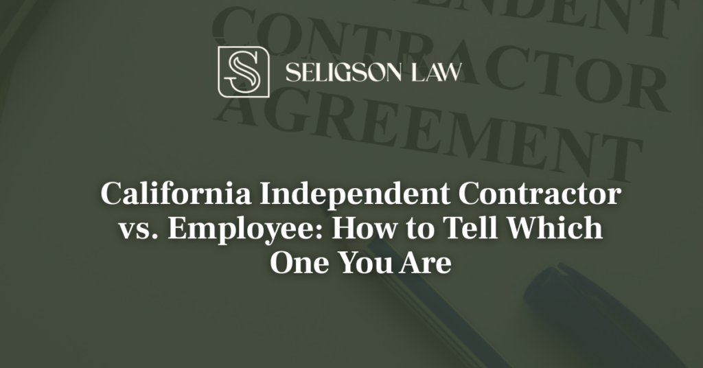 Contractor vs Employee