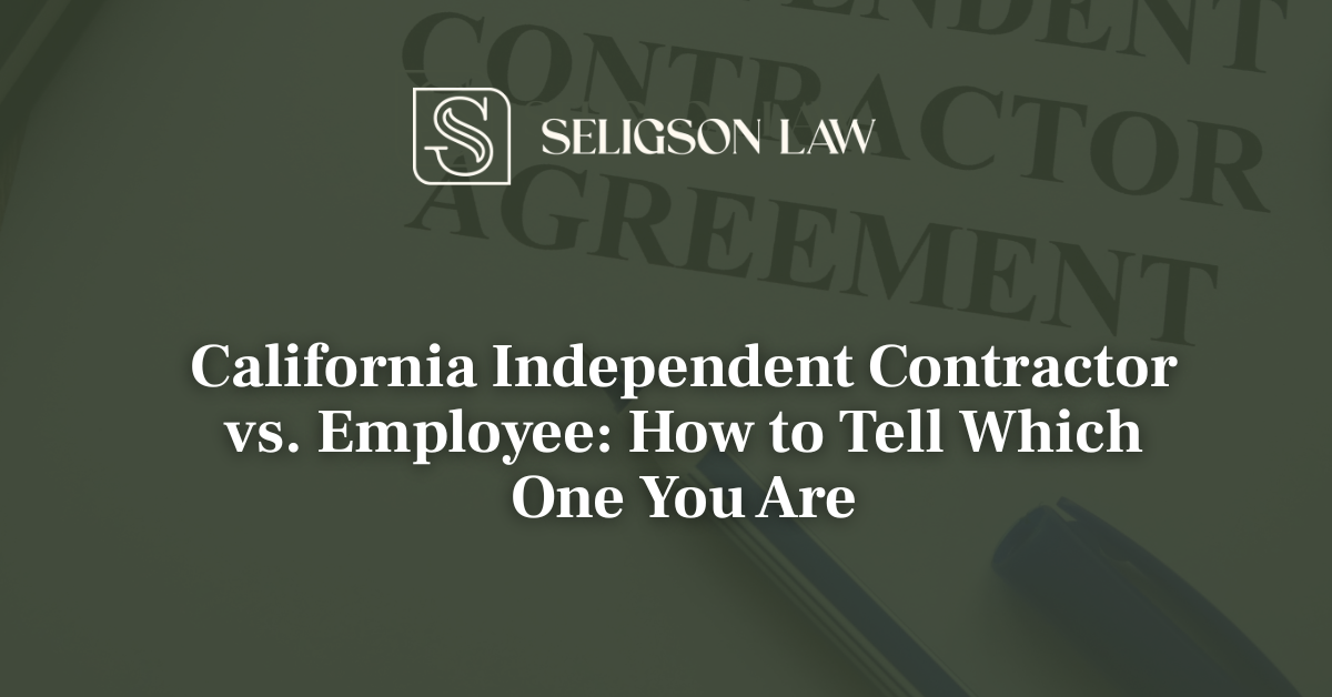 Contractor vs Employee