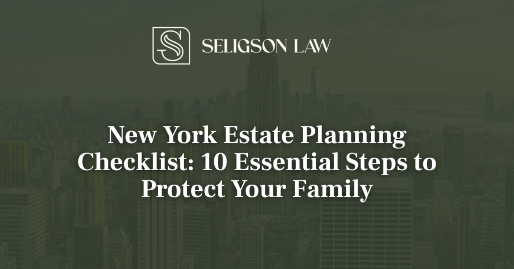 New York Estate Planning Checklist